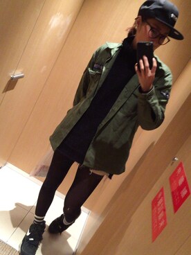 「ZARA（ザラ）のアイテム（ニット/セーター、ブラック系）」を使った、✰Tama LFMAO✰さん（レディース・166cm）の冬コーディネート