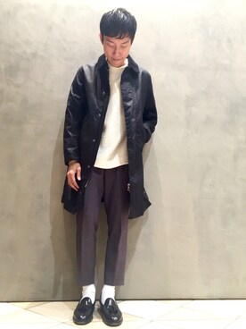 Takuma Higashiさん（メンズ・175cm）の秋コーディネート