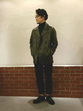 「URBAN RESEARCH」｜「アイテム（レッグウェア）」を使った、KOUYAさん（メンズ・170cm）の秋コーディネート