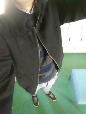 「RAGEBLUE（レイジブルー）のアイテム（その他アウター）」を使った、dufferさん（メンズ・181cm）の秋コーディネート