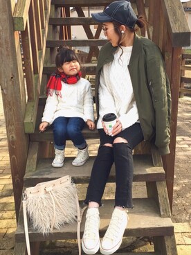 ATSUMI ITOさん（レディース・157cm）の春コーディネート