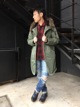 RYUさん（メンズ・172cm）の秋コーディネート