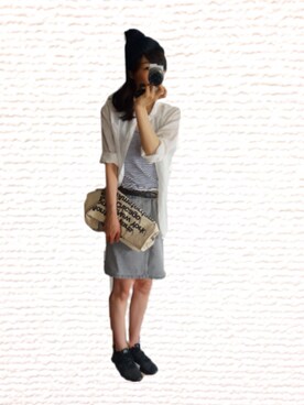 **sat0さん（レディース・167cm）の夏コーディネート