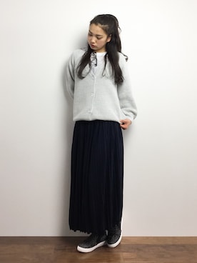 東舞華さん（レディース・163cm）の冬コーディネート