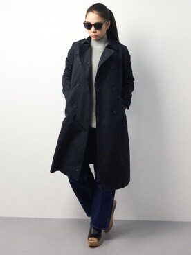 東舞華さん（レディース・163cm）の春コーディネート