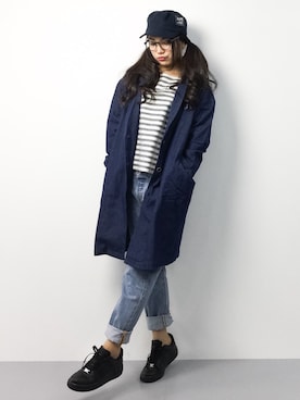 東舞華さん(レディース・163cm)の春コーディネート
