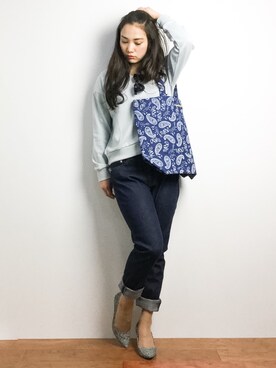 東舞華さん（レディース・163cm）の春コーディネート