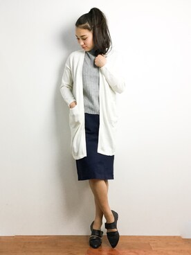 東舞華さん(レディース・163cm)の春コーディネート