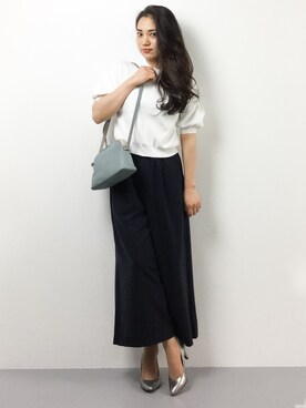 東舞華さん（レディース・163cm）の春コーディネート