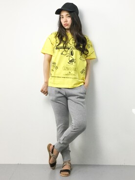 東舞華さん（レディース・163cm）の春コーディネート