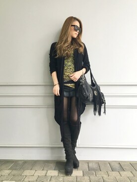 「KMRii（ケムリ）のアイテム（スカート）」を使った、detail_kanazawaさん（レディース・158cm）の春コーディネート