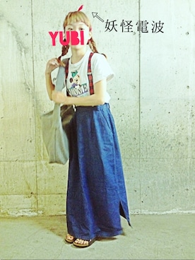 YUBIさん（レディース・152cm）の夏コーディネート