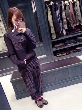 「HiLDK（ハイエルディーケー）のアイテム」を使った、asumiさん（レディース・157cm）の春コーディネート