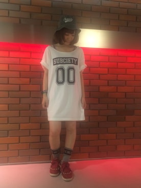 「サブサエティ(Subciety)」｜asumiさん（レディース・157cm）の夏コーディネート