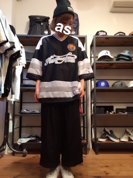 「poudoudou（プードゥドゥ）のアイテム」を使った、asumiさん（レディース・157cm）の秋コーディネート