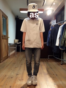 「RNA MEDIA（アールエヌエーメディア）のアイテム」を使った、asumiさん（レディース・157cm）の秋コーディネート