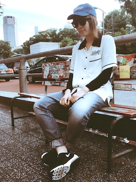 「サブサエティ(Subciety)」｜asumiさん（レディース・157cm）の夏コーディネート