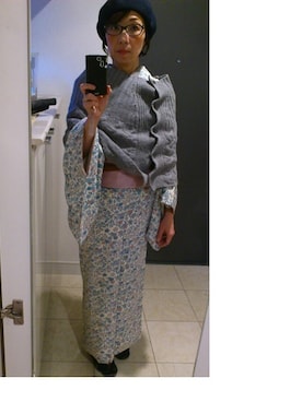 着物まわり研究員*豆菊*さんのコーディネート