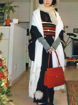 着物まわり研究員*豆菊*さんのコーディネート