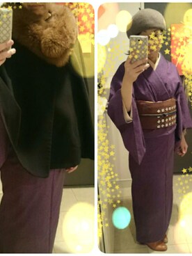 着物まわり研究員*豆菊*さんのコーディネート