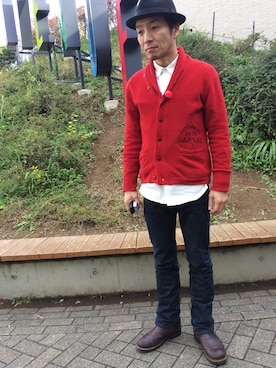 Hｉ-Hｉ 上田浩二郎さんのコーディネート