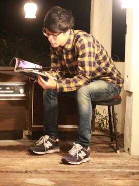 こういちさん（メンズ・176cm）の秋コーディネート