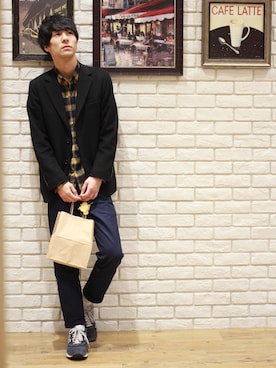こういちさん（メンズ・176cm）の秋コーディネート