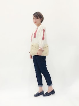 ななこさん（レディース・156cm）の春コーディネート