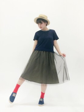 ななこさん(レディース・156cm)の春コーディネート