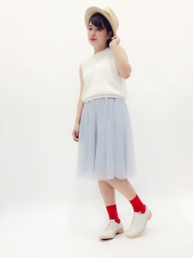 ななこさん（レディース・156cm）の春コーディネート