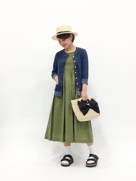 ななこさん（レディース・156cm）の春コーディネート