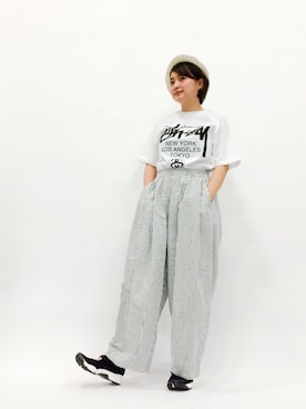 ななこさん（レディース・156cm）の春コーディネート