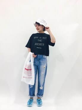 ななこさん（レディース・156cm）の春コーディネート