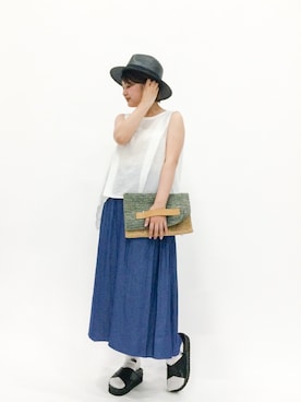 ななこさん（レディース・156cm）の春コーディネート