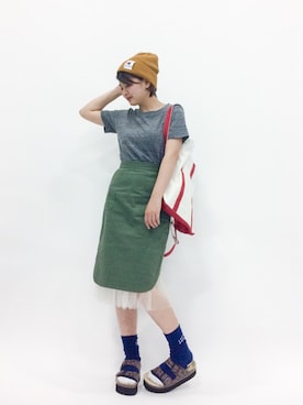 ななこさん(レディース・156cm)の春コーディネート