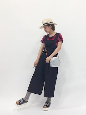 ななこさん（レディース・156cm）の春コーディネート