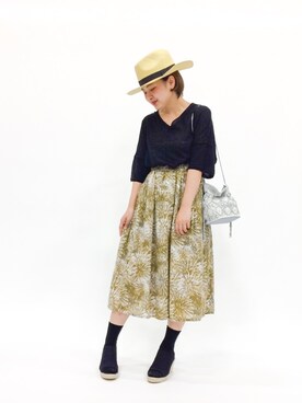 ななこさん（レディース・156cm）の春コーディネート