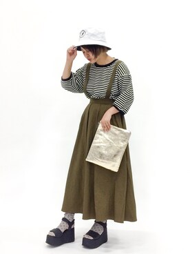 ななこさん(レディース・156cm)の春コーディネート