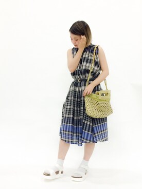 ななこさん（レディース・156cm）の春コーディネート