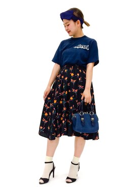 ななこさん(レディース・156cm)の夏コーディネート