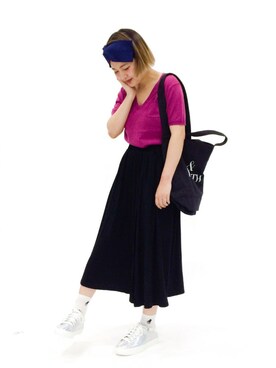 ななこさん（レディース・156cm）の夏コーディネート