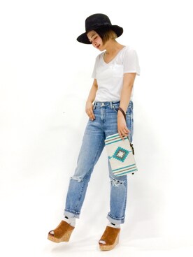 ななこさん（レディース・156cm）の夏コーディネート