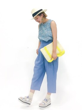 ななこさん(レディース・156cm)の夏コーディネート