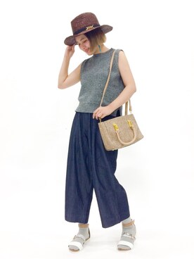 ななこさん（レディース・156cm）の夏コーディネート