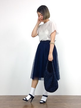 ななこさん（レディース・156cm）の夏コーディネート