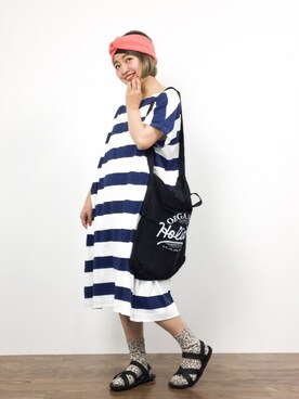 ななこさん（レディース・156cm）の夏コーディネート