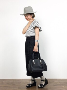 ななこさん（レディース・156cm）の夏コーディネート