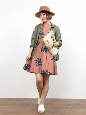 ななこさん(レディース・156cm)の夏コーディネート