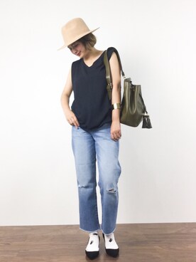 ななこさん(レディース・156cm)の夏コーディネート