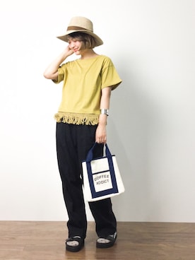 ななこさん（レディース・156cm）の夏コーディネート